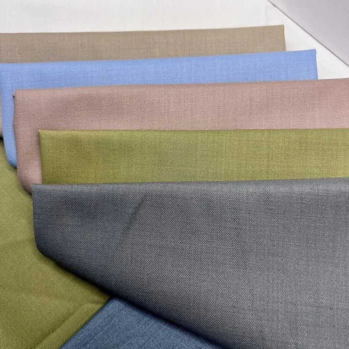 In stock toyobo arab tr 80%poly 20%R fabrics for men thobe fabric for muslim