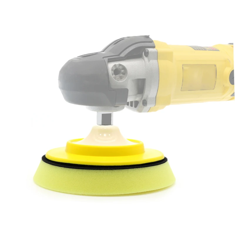 Car polishing pad Manufacturer supply custom label 3inch 5inch 6inch car care detailing buffing pad foam polishing pads