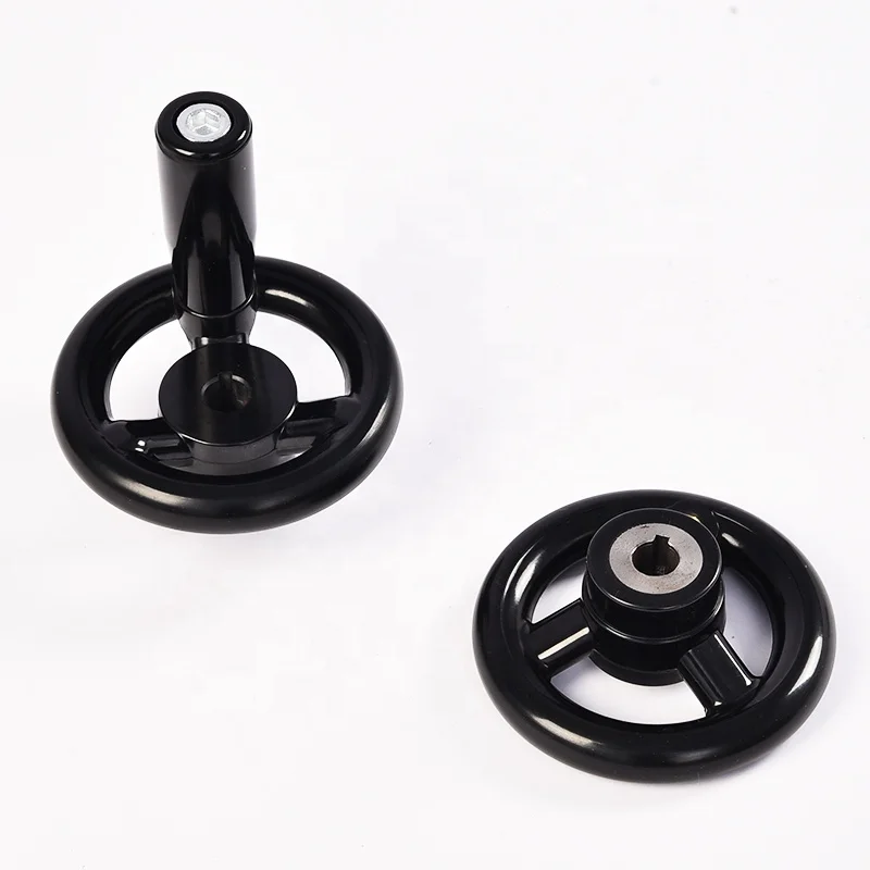 Disc three spoke bakelite handwheel