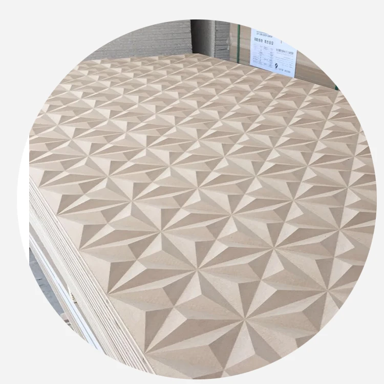 China New Manufacture single side melamine mdf russia manufacturers raw 16mm of CE Standard