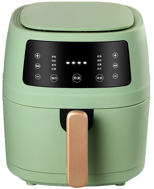 Silver Crest Air Fryer 6L Oil Free Big Capacity Household Air Fryer with Digital Touch Screen