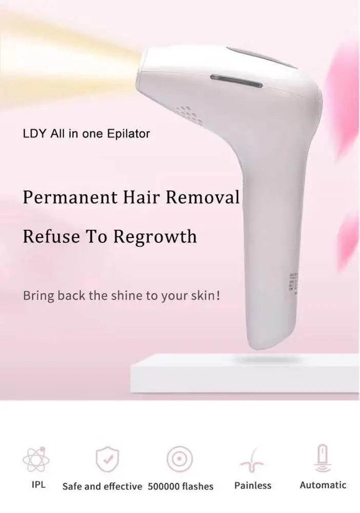 
Portatil Power Supply Epilator 500000 Laser Machine Price IPL Hair Removal 