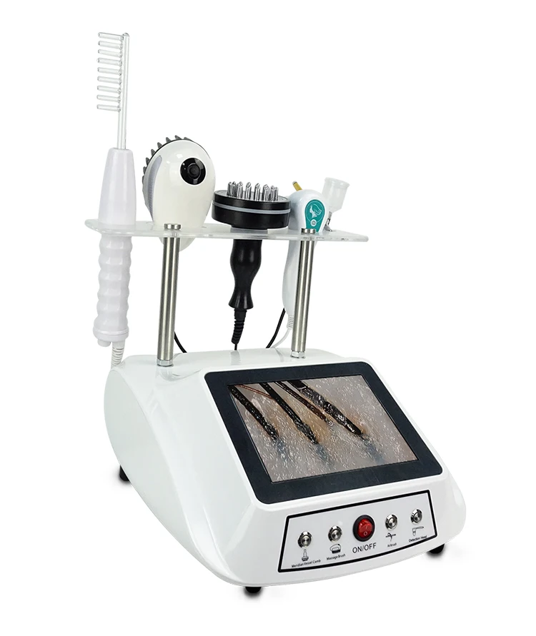 Professional 5 in 1 Hair Spa High Frequency Scalp Analyzer Hair Maintenance Massage Machine