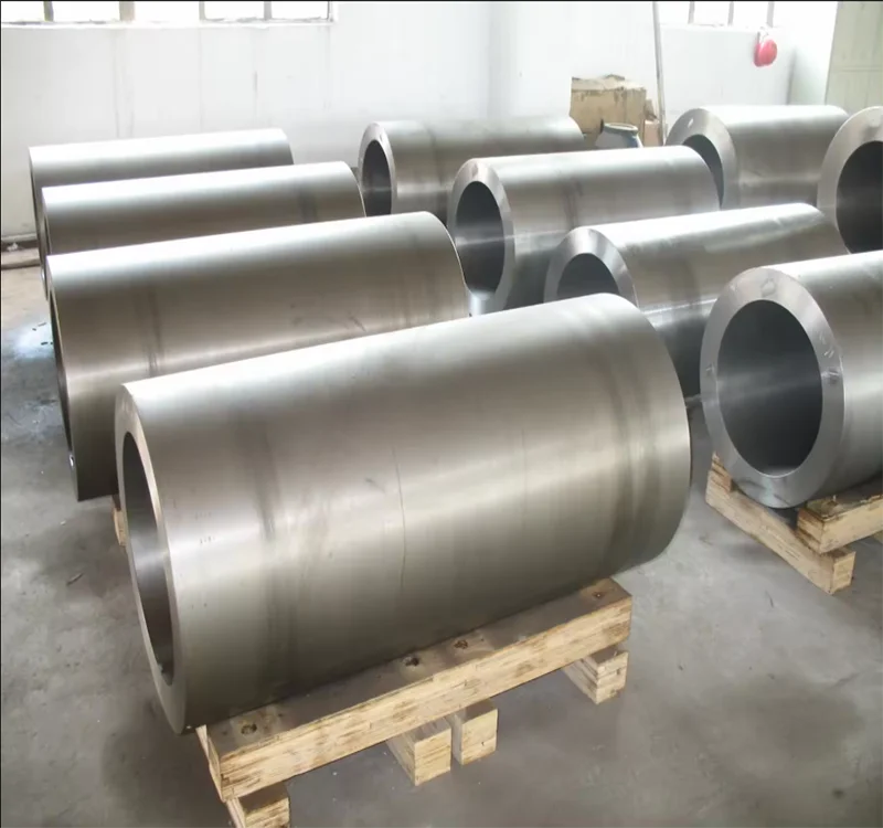 ZhiXin High Manganese Steel Cold Forging Cylinder Sleeve Copper Cone Crusher Eccentric Bearing Bushing Coal Mining Casting