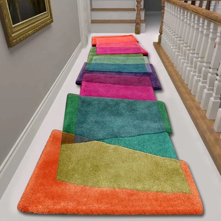 Decorative Modern Custom Acrylic Hand  Made Area Tufted Carpet wool room City rugs miracle goods for home