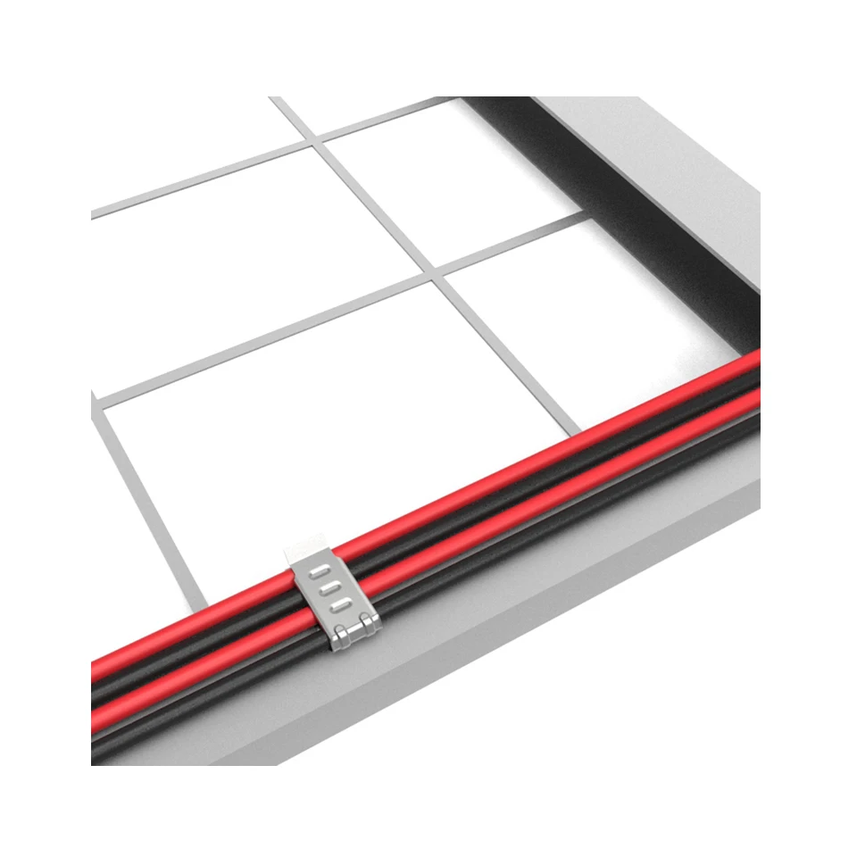 Solar Panel Mounting System Holder Steel Cable Clip Stainless