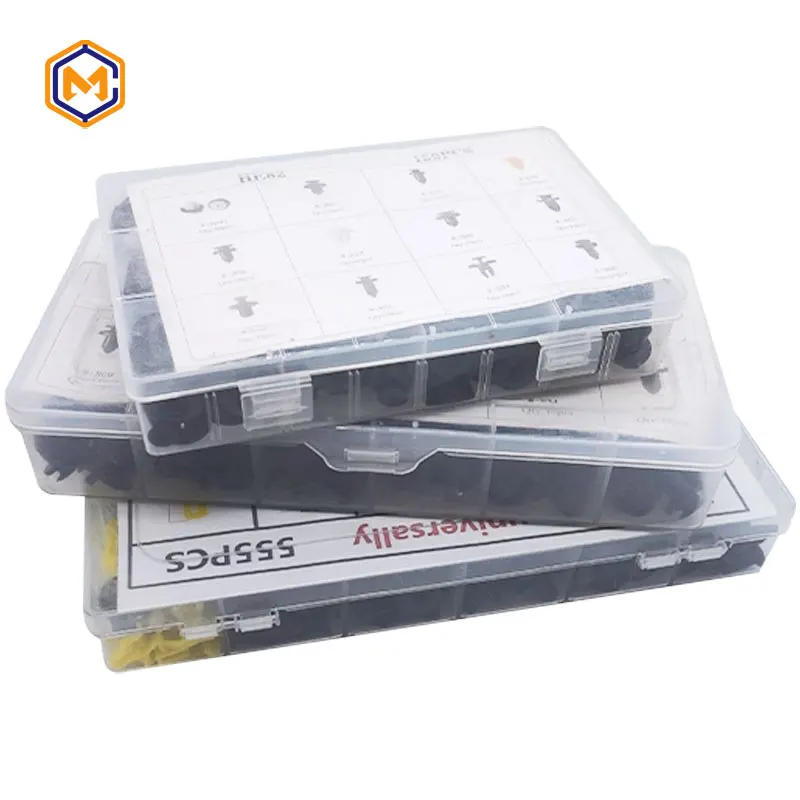 660PCS Automotive Clips Universal Screws Rivets Boxed Fastener Sets Door Trim Clips Car Accessories