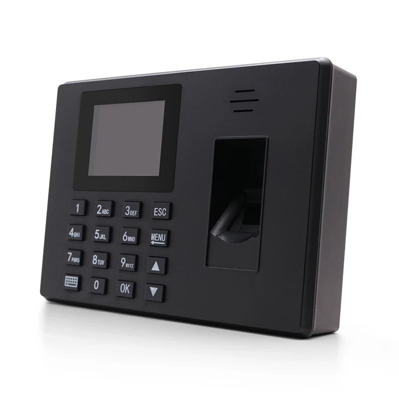 2.4inch  Biometric Fingerprint Time Attendance  USB Office Check-in Realand System Time Clock Free Software