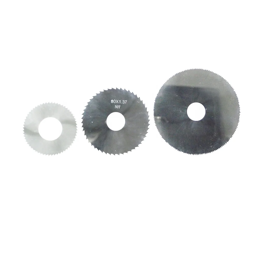 TOOLON Carbide Saw Blades 15-200mm High Efficiency Solid Tungsten Steel Circular CNC Machine Cutting