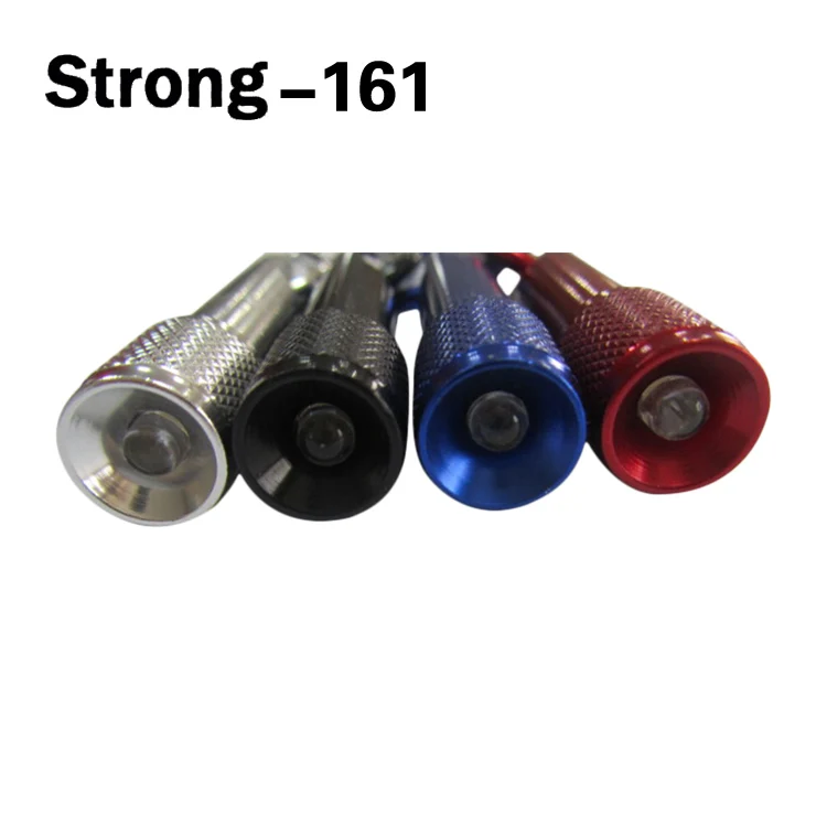 Portable Aluminum mini LED light with carabiner small lamp