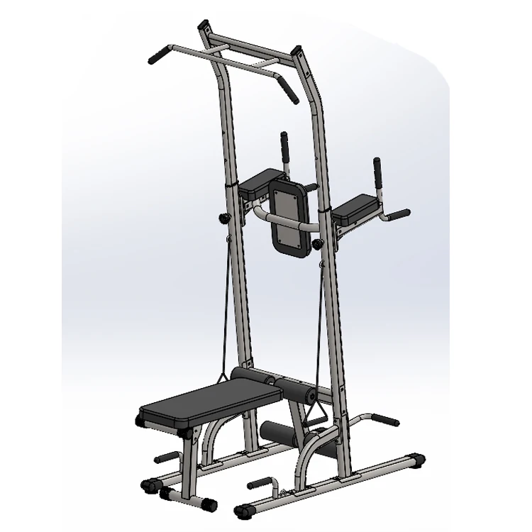 Fitness Equipment Functional Training Bench Parallel Dip Bars Gym Pull Up Dip Station