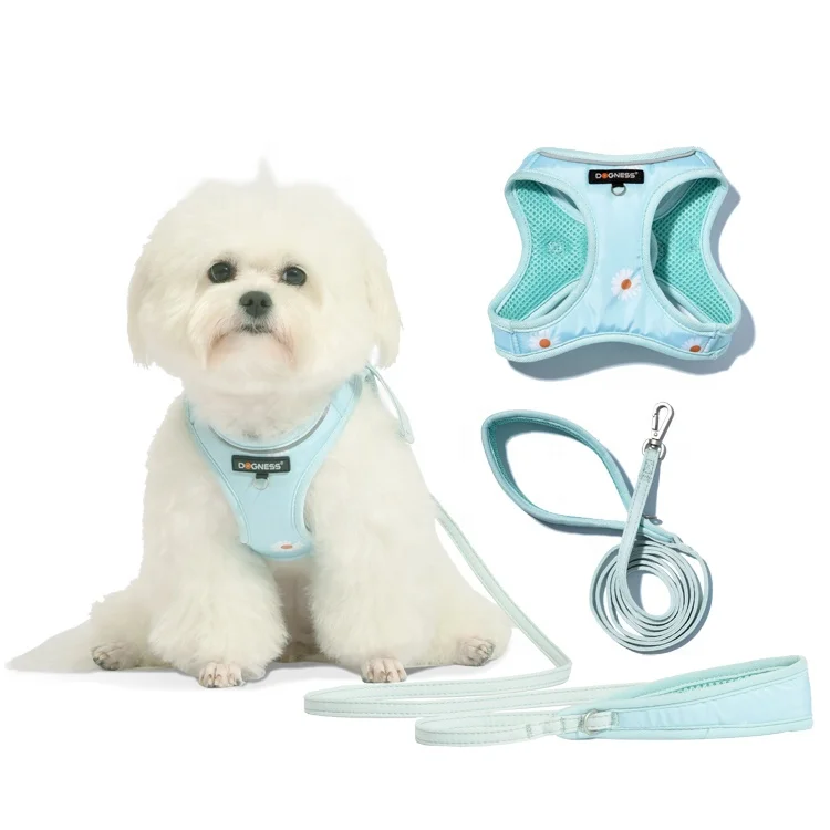 Dogness Custom Tactical luxury No pull Design Pet Dog Leash and harness set design Lead Set Rope for Large Medium Small Pet