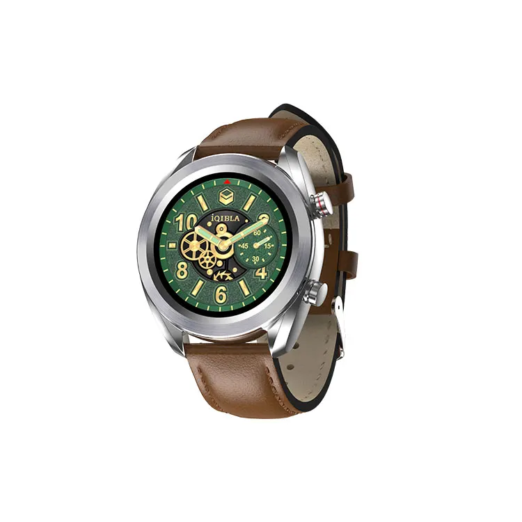 2021 New Product Mens Wrist Smart Watch Black Smart Watch With 2 Buttons