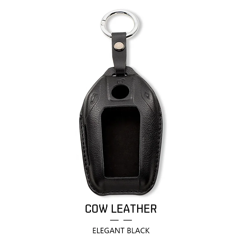 Best Selling Design Leather Car Key Case Smart Fob Cover Case Holder Car Blank Keys For BMW