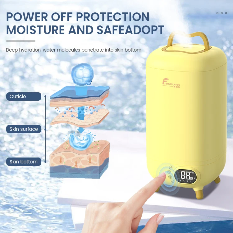 New Design Cold Mist Diffuser Air Purifier Smart Wifi Room Ultrasonic Humidifier