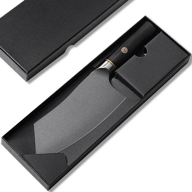 М390, нож для мясника из высокоуглеродистой стали, японский нож, кухонные ножи для шеф-повара, приготовление мяса, овощей, с ручкой из смолы, подарочная коробка