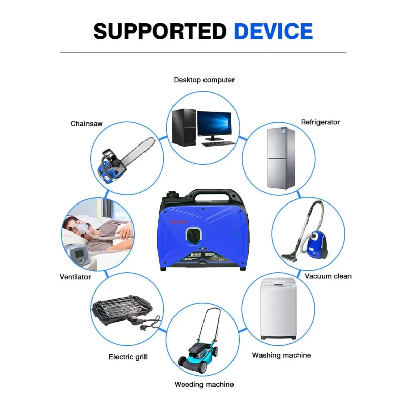 Oem Factory Cheap Price CINTONM 1.1KW Portable Silent Inverter Generator
