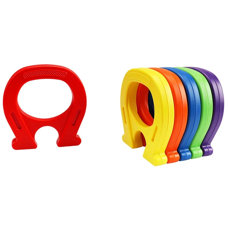 Teaching aid- Horseshoe shaped magnetic strips with multiple colors to choose from