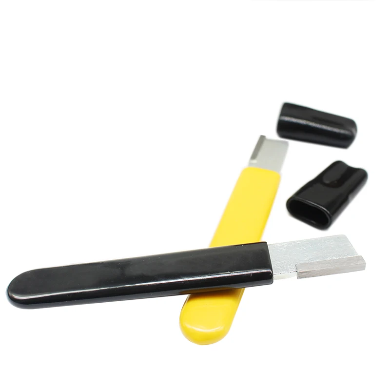 Custom Rubber Protective Cover Handle Heavy Duty Carbide Fire Steel Starter Scraper for Hot Spark Shower