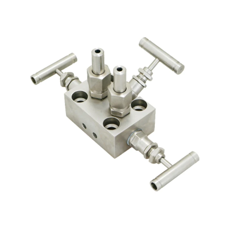 API Factory Hot Sale  High Pressure Gauge Needle Valve Manifolds Stainless Steel
