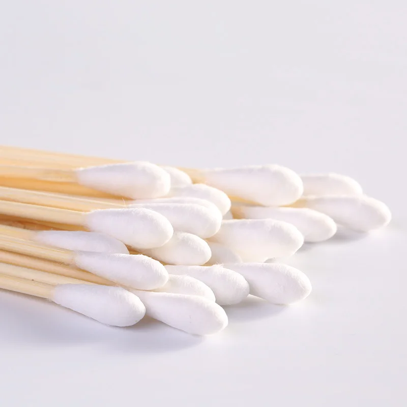 
Best Wholesale Disposable Medical cotton swabs Bamboo Stick Swab 