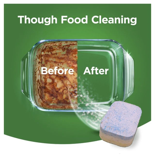 Dishwasher Detergent Powerbal  Detergent Tablets Dish Cleaning Fresh Scent Dishwashing Tablet