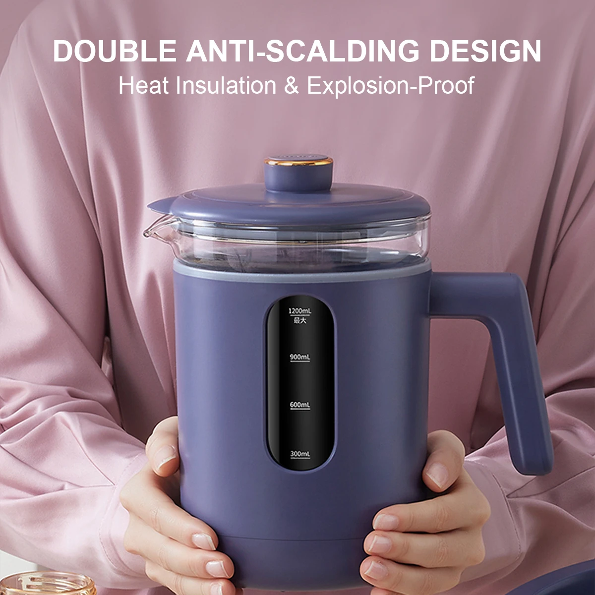 Оптовая продажа, л, многофункциональная умная электрическая бутылочка для кормления детей, подогреватель молока с 260 нм УФ-стерилизатором