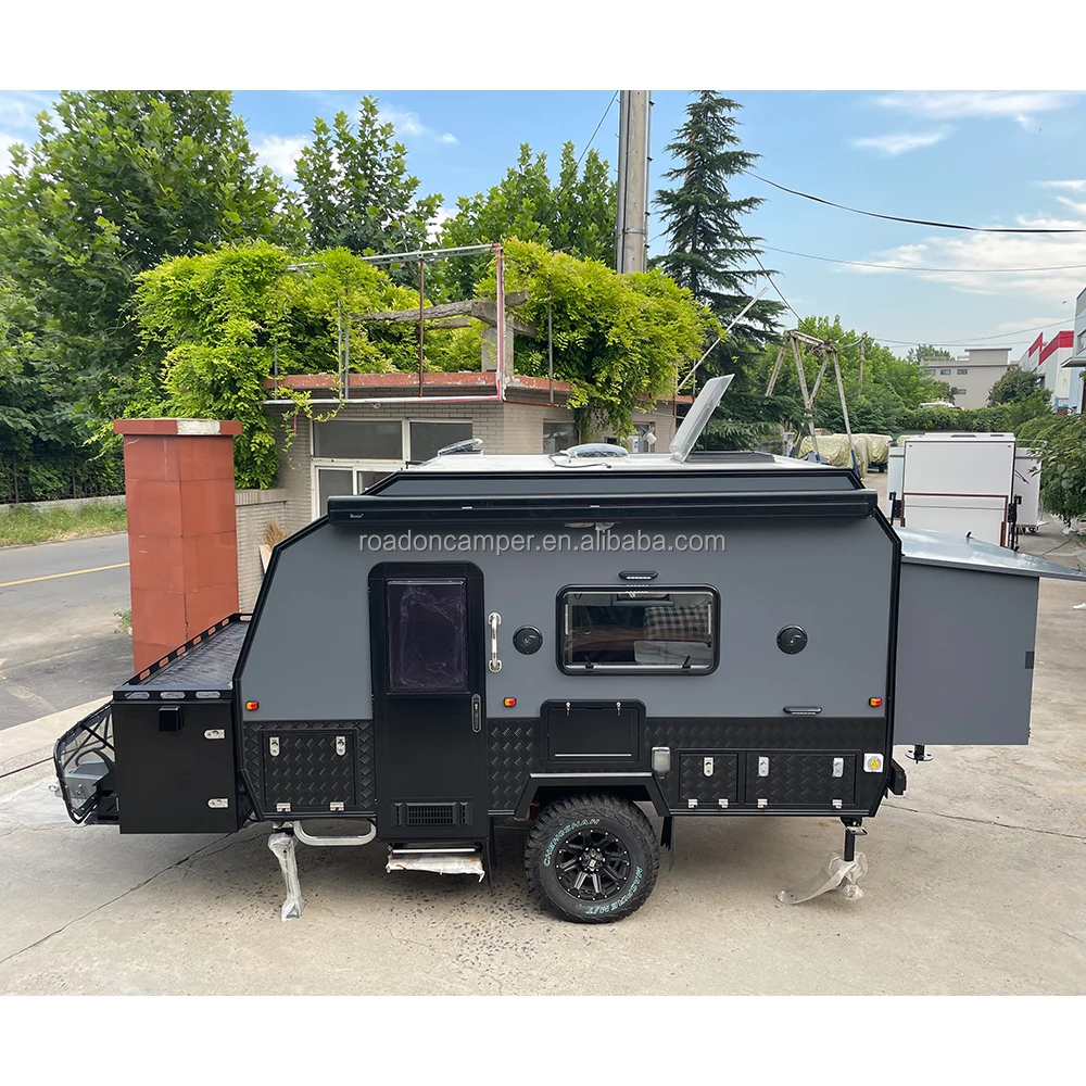 4*4 13FT OEM High Quality AU Standard Family Caravan Off Road Caravan For Sale Hard top caravan