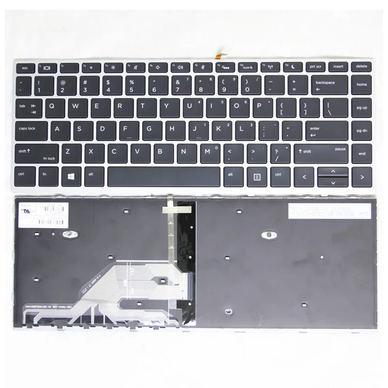 New US/BR/RU/SP laptop Keyboard for HP Probook 640 G4 G5 645 G4 G5 430 440 445 G5