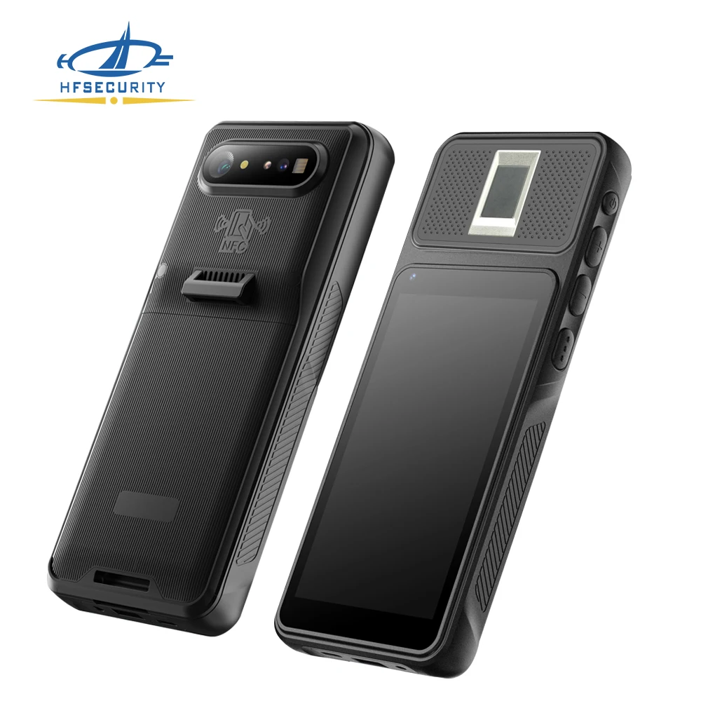 HFsecurity FP520 Rugged Android Mobile Time Attendance NFC Barcode Scanner Fingerprint Reader Tablet with SDK