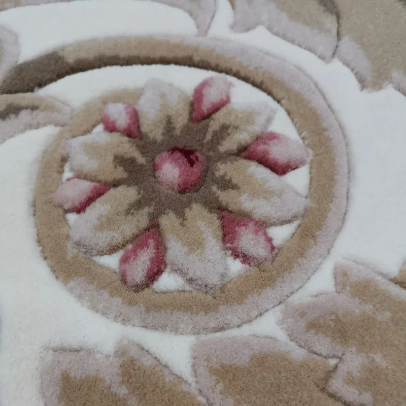 Durable floor wall to wall pure wool carpets