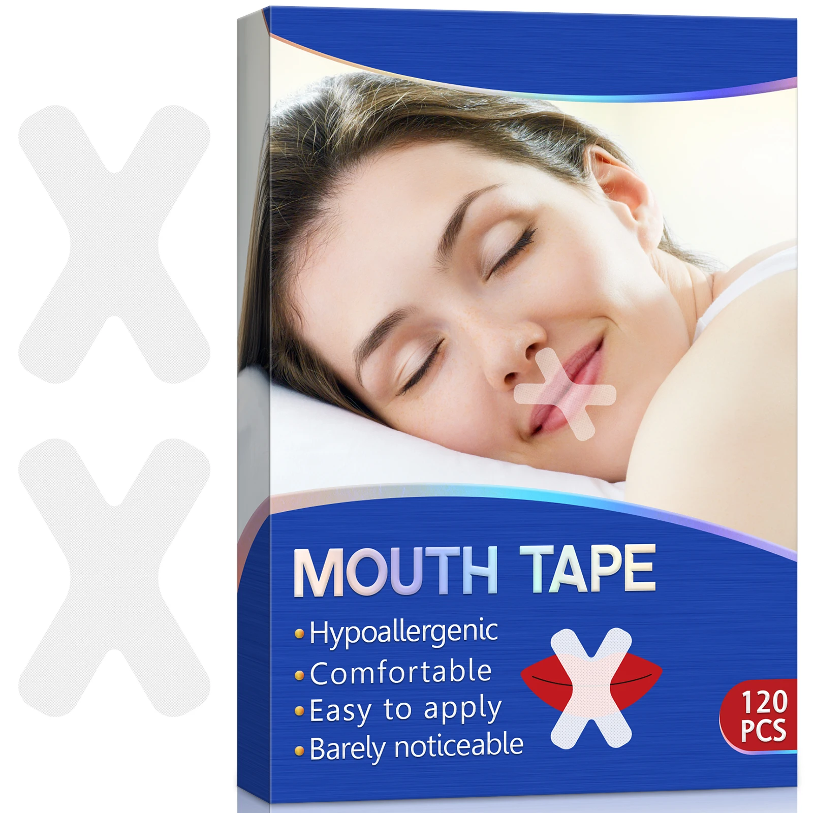 SEFUDUN Made Sleep Strips For Better Sleep Mouth Tape For Better Nose Breathing 120pc