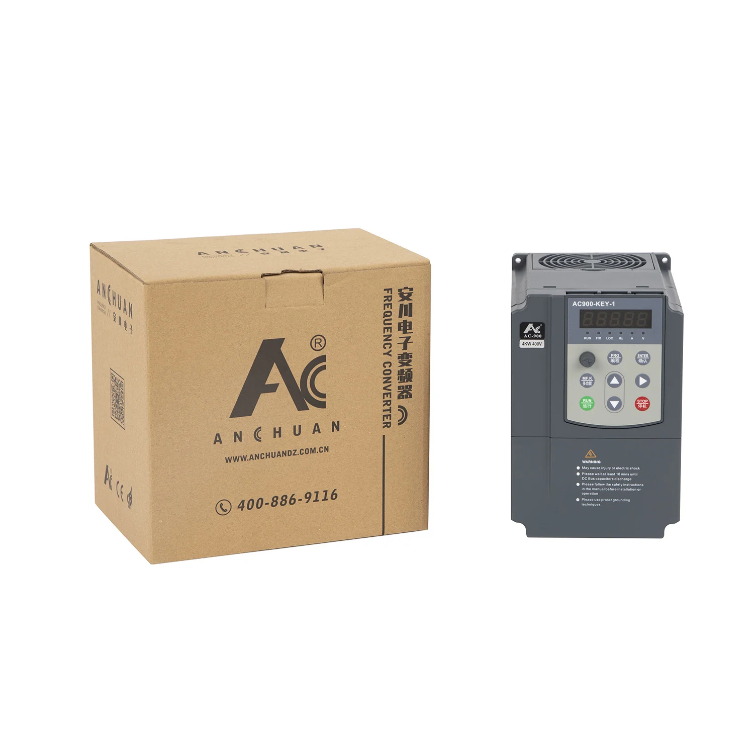 Anchuan 3 Phase Pump Inverter 7.5Kw 220V Converter Frequency Converter 60hz 50hz Price