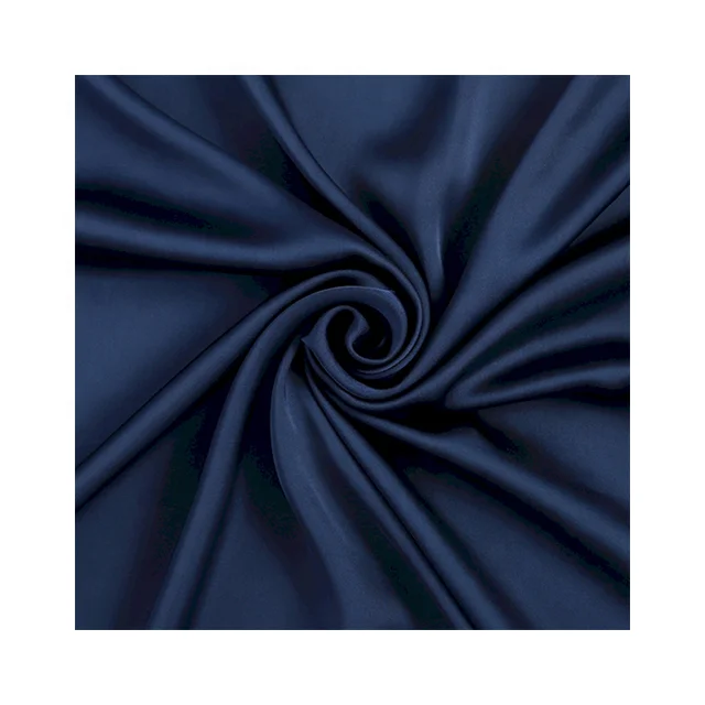 Silk feeling poly spandex satin stretch smooth fabric coloured shine bright satin suitable for wear and decoration