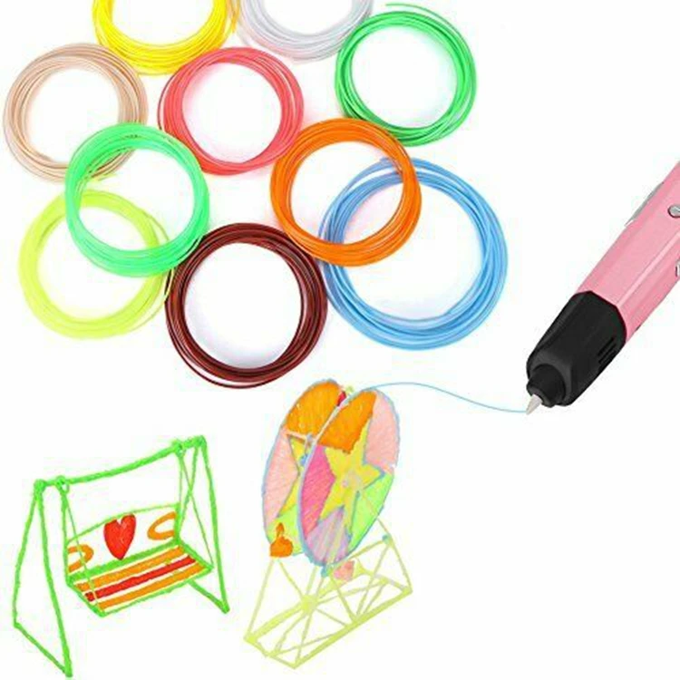 
OEM ROHS Filament Best Quality 32 Color 3D Printer Pen DIY Plastic PLA ABS PCL 1.75mm Refills For 3D Printer Printing pen 