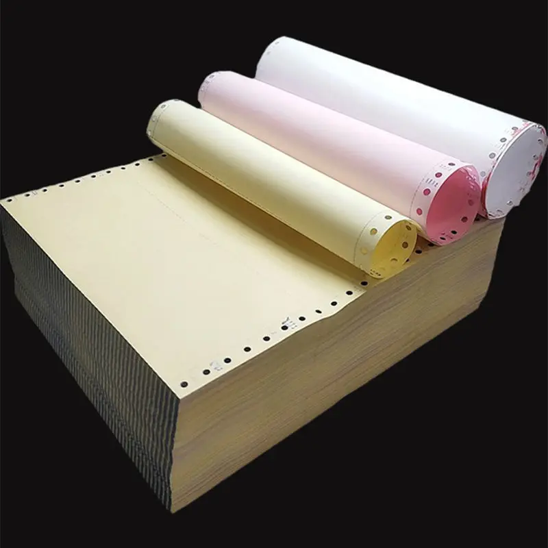 High Quality Carbonless Copy Paper 100% primary pulp 3 ply ncr computer form paper ncr paper a4