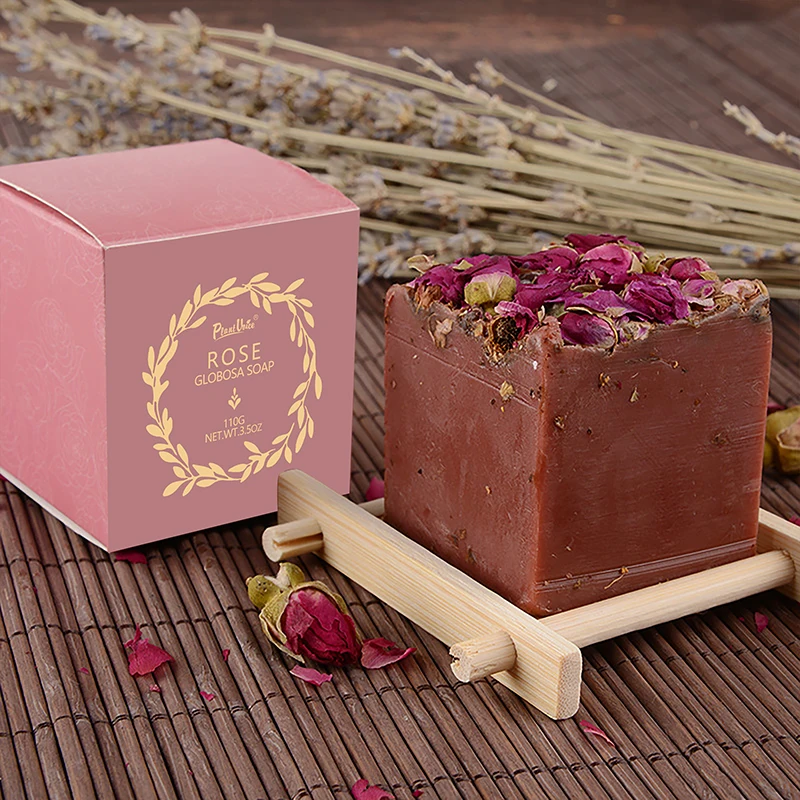 Private Label suppliers glycerin soap dry flower lavender rose organic yoni body bar handmade soap