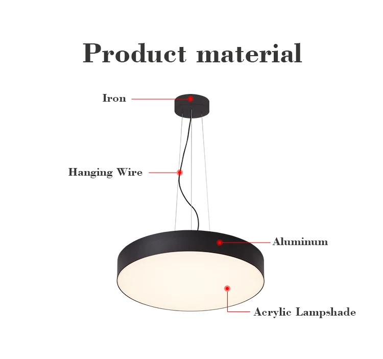 Hanging lights modern pendant new develop designs pendant lamp