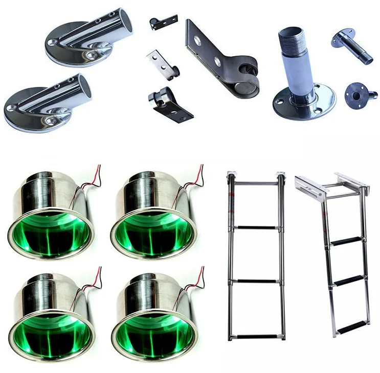 Xiamen Sunshine Marine 2022 wholesale 10 width marine hardware boat ladder steps with top quality