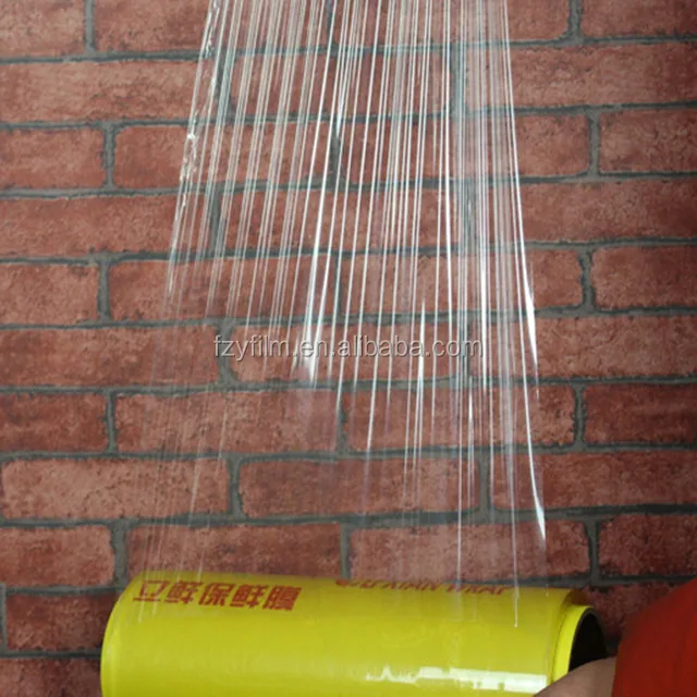 
Factory plastic wrap food packing pvc stretch film 