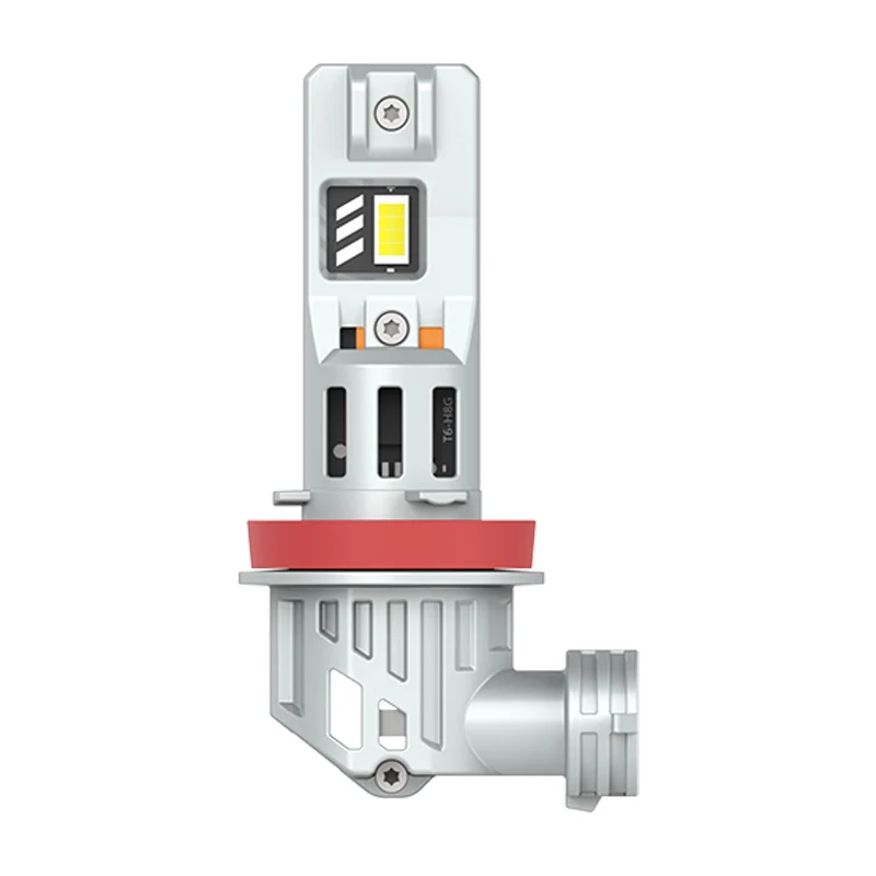 280 degree emitting H11 Mini LED Projector Headlight 54W 5500LM  6500k all in one same design as hid bulb headlight for car