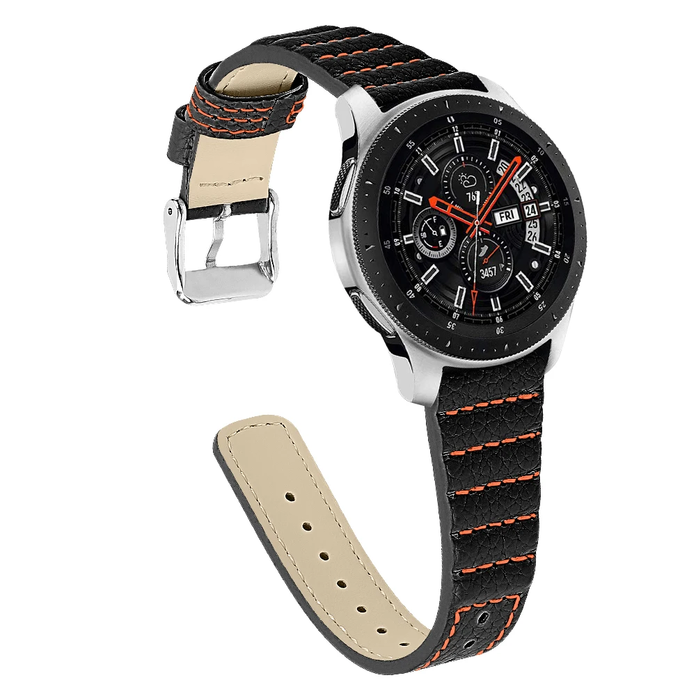 Hot Selling Genuine Leather Strap for Samsung Gear S3 Frontier Smart Watch Band Replacement Bracelet for S3 Classic