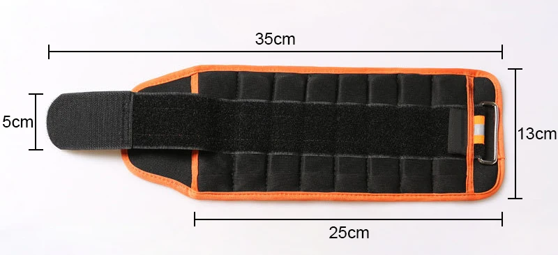 1.5KG Detachable Load-bearing Foot Binding Sandbag Running Sports Foot Ankle Bearing Equipment