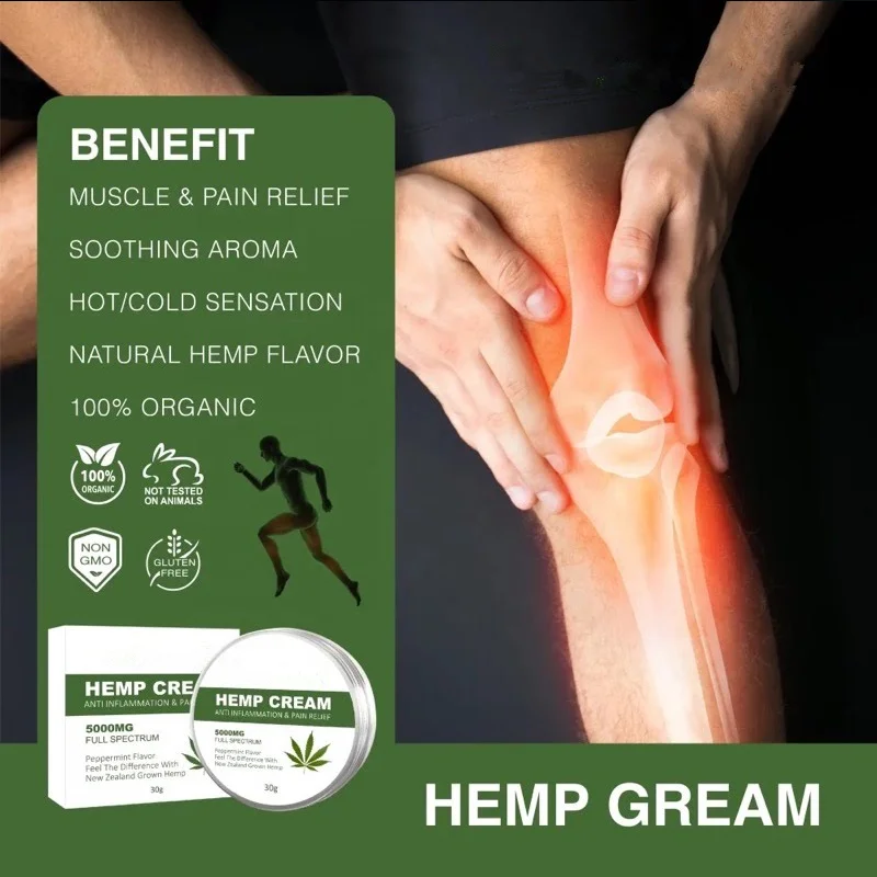 Private Label Anti-inflammation And Pain Relief Hemp Extract Cream