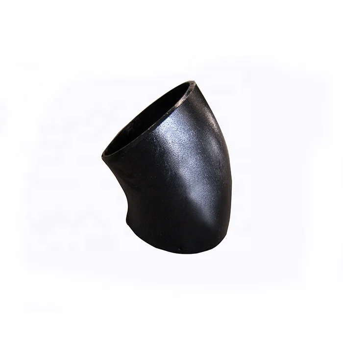 China carbon steel pipe fittings elbow sch40