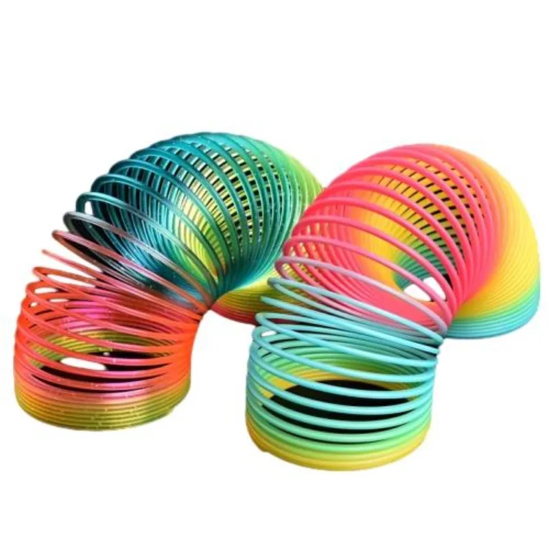 Wholesale Colorful Rainbow Neon Plastic Spring  Party Small Gifts Toys