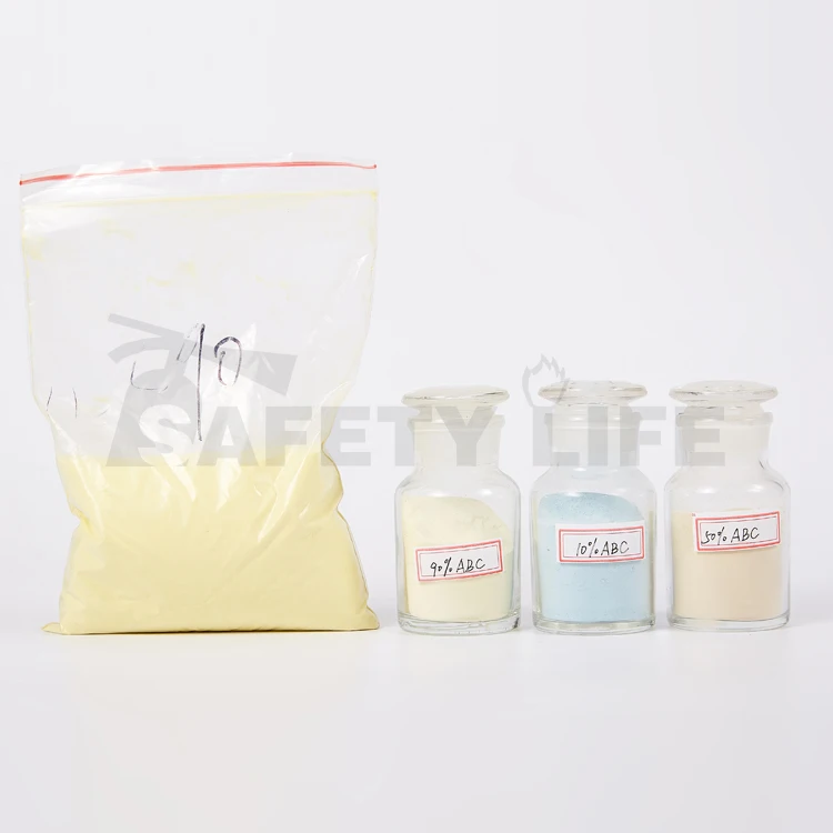 Dry Chemical Powder Abc Blue and pink 25kg Polly Waterproof Polly Bag 40% Abc and Bc Ammonium Phosphate
