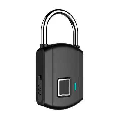 
China manufacturer smart fingerprint padlock water proof door padlock 
