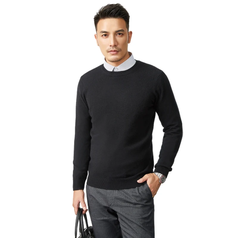 autumn winter crew neck handmade chunky knit mongolian wool lands end cashmere turtleneck