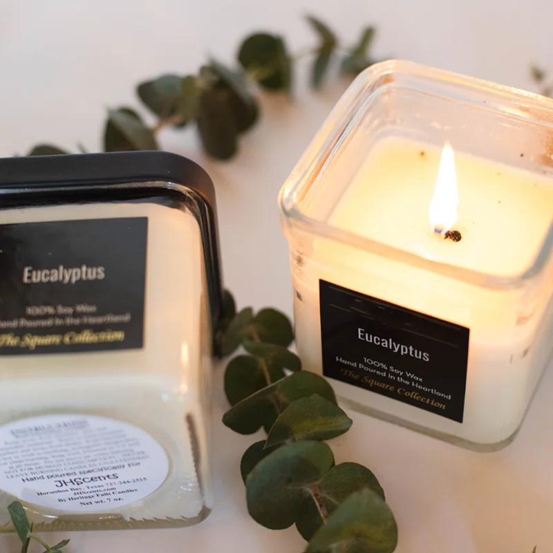 Customized Packing luxury wedding  gift box eco friendly scented candles soy wax tester fragrance candle for travel